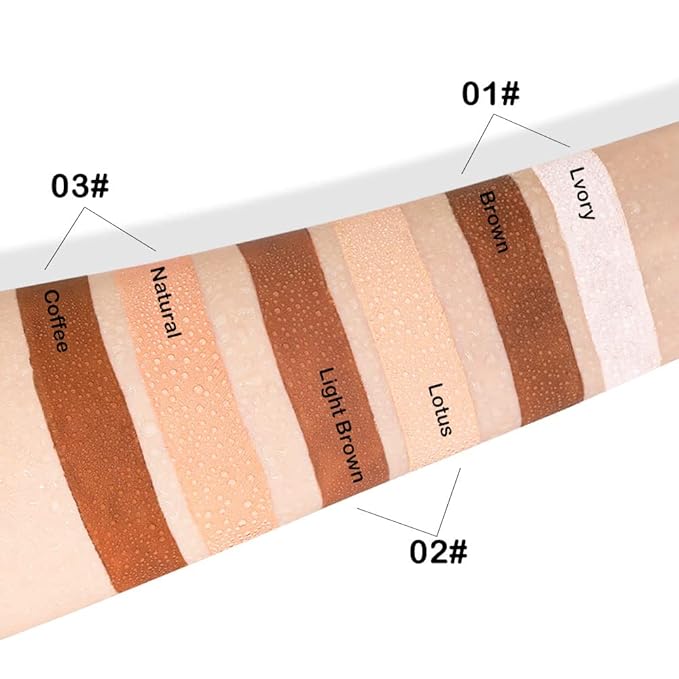 evpct 2In1 Cream Contour Stick Contouring Concealer Sticks Makeup Face Cream Kit for Beginners Creamy Contour and Highlight Stick contorno base de maquillaje para mujer en oferta 03 Natural & Coffee-Velvo Beauty