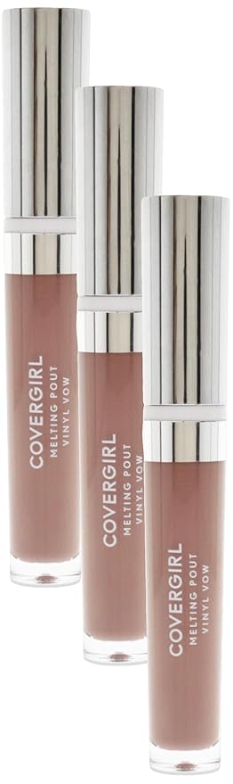 COVERGIRL Melting Pout Vinyl Vow, Toasted, 0.11 Ounce (Pack of 3)-Velvo Beauty