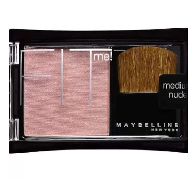 Maybelline New York Fit Me! Blush, Medium Nude, 0.16 Ounce-Velvo Beauty