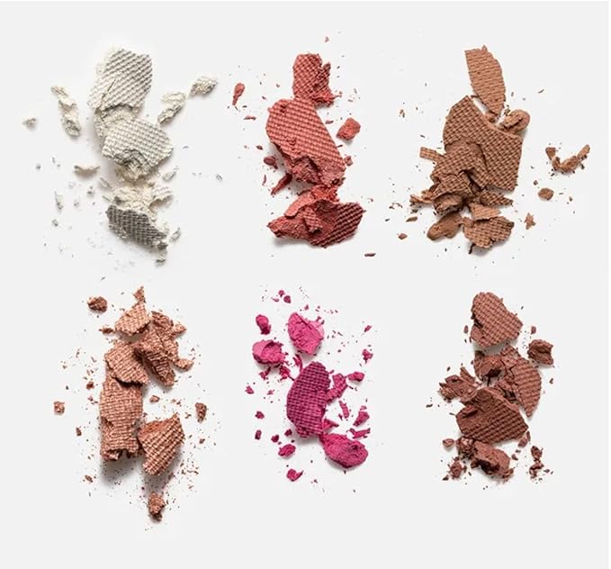 Bissú 6 colors Makeup Palette (4grms each color) includes 2 highlighters, 2 Bronzers, 2 Blushes (La Buenaza)-Velvo Beauty