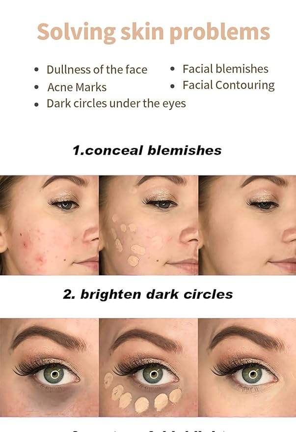 12 Color Correcting Concealer Palette, Cream Color Corrector Contour Makeup Palette,Contouring Foundation Highlighting Concealer Palette for Conceals Dark Circles, Redness, Acne, Blemish-Velvo Beauty