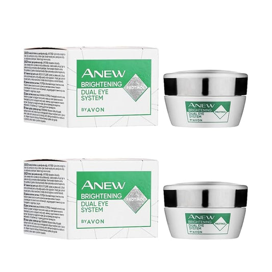 AVON Anew Brightening Dual Eye System 20 ml / 0.66 fl oz (2 pack)-Velvo Beauty