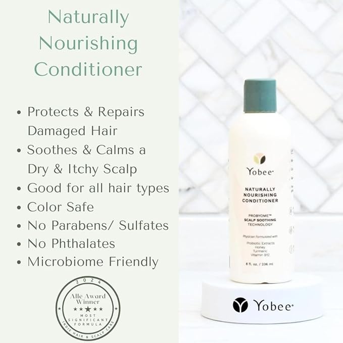 Psoriasis & Dandruff relief | Yobee Probiotic Shampoo & Conditioner | Doctor formulated-Velvo Beauty