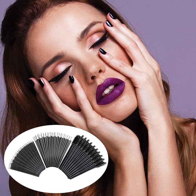 2 Styles Professional Makeup Palette with Spatula and 150 PCS Makeup Brush Kit, SourceTon Cosmetic Palette (5.9”x 3.9”) & Makeup Applicators (Mascara Wands, Lipstick Applicators, Fine Eyeliner Brush)-Velvo Beauty
