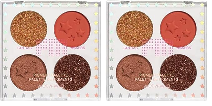 wet n wild Make up Pigment Palette Desert Heat (Pack of 2)-Velvo Beauty