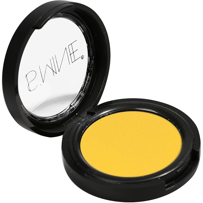 IS'MINE Single Eyeshadow Powder Palette High Pigmented Vegan Yellow Matte Eye shadow Makeup Singles (#11)-Velvo Beauty