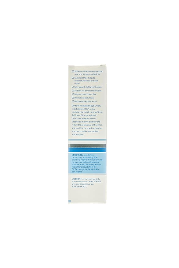 Ego Qv Face Revitalising Eye Cream 15M-Velvo Beauty