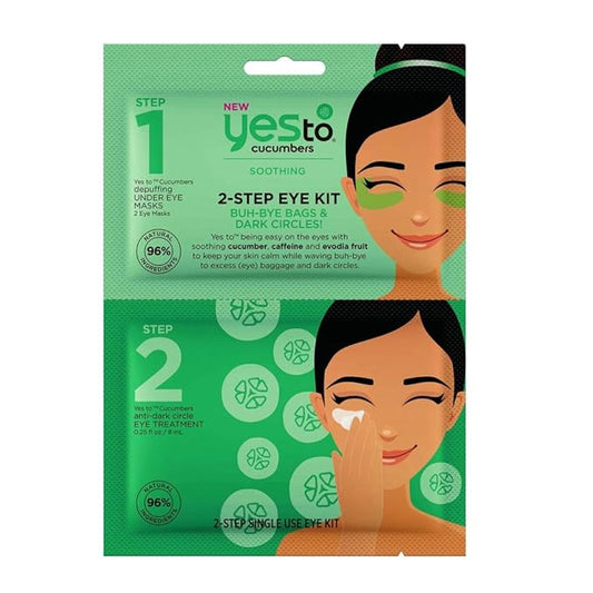 Yes To TO Dark Circles Eye Kit 1019105 2 Count (Pack of 1)-Velvo Beauty