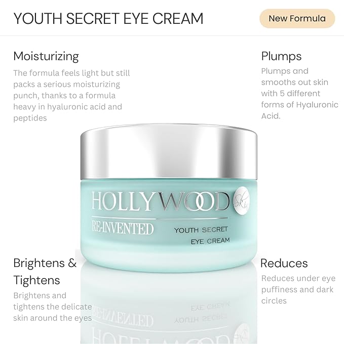 AWARD-WINNING Anti-Age Eye Cream - 5X MORE EFFECTIVE. With 20% Vitamin C & Hyaluronic Acid. Blast away dark circles, eye bags and puffiness - Reduce wrinkles and crow’s feet. Highest strength. 15ml-Velvo Beauty