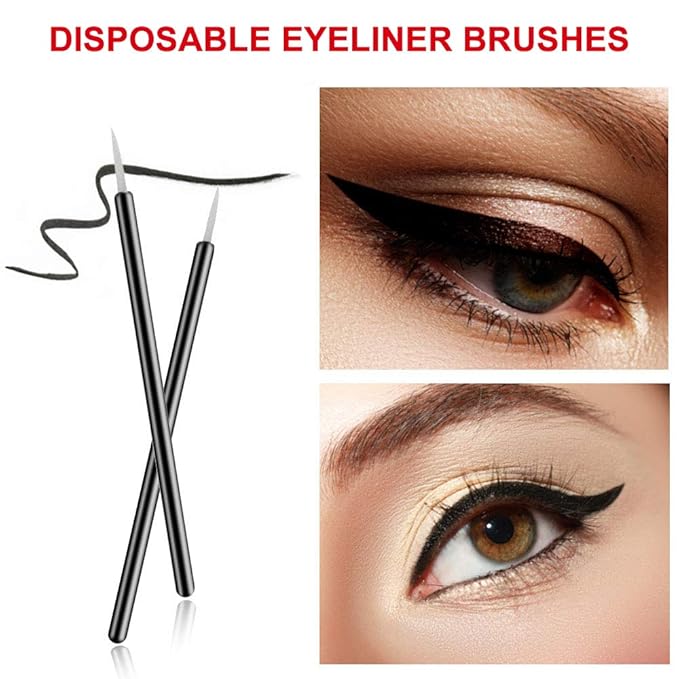 Makeup Palette Cosmetic Palette with Spatula Tool and 100 PCS Makeup Applicators Kit Include Mascara Wands, Lipstick Applicators, Fine Eyeliner Brush-Velvo Beauty