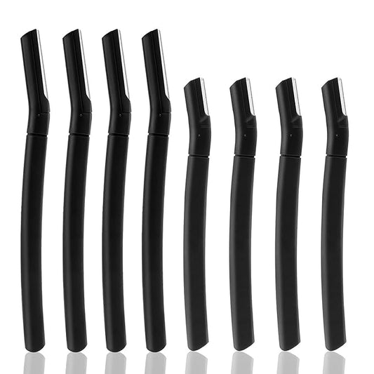 Eyebrow Razor, Dermaplane Face Razors for Women Facial Hair, Eyebrow Shaver(8 Count), Peach Fuzz Removal, Dermaplaner to Exfoliate and Refresh the Skin-Velvo Beauty