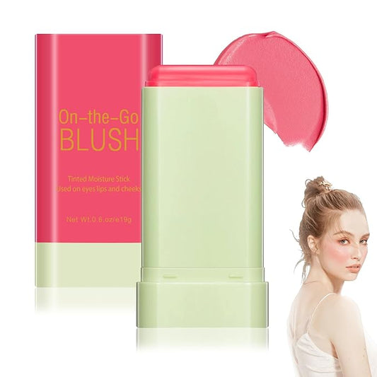 Blush Cream for Cheeks,Face Matte Contour Blush Makeup,Buildable Shimmer Facial Cheek Blusher Shades,Blendable Cosmetic Makeup Blush 03-Velvo Beauty