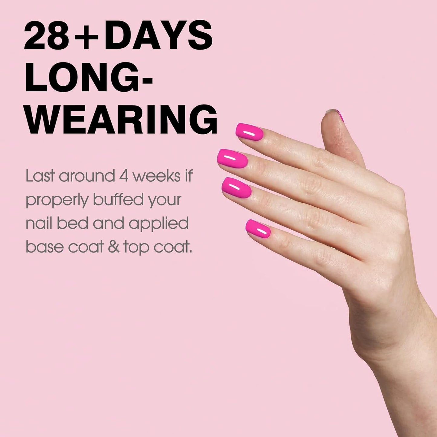 CANNI Hot Pink Nail Gel Polish, 1Pcs Bright Coral Pink Cerise Color High Gloss Soak Off UV Gel Nail French Nail Manicure Salon DIY-Velvo Beauty