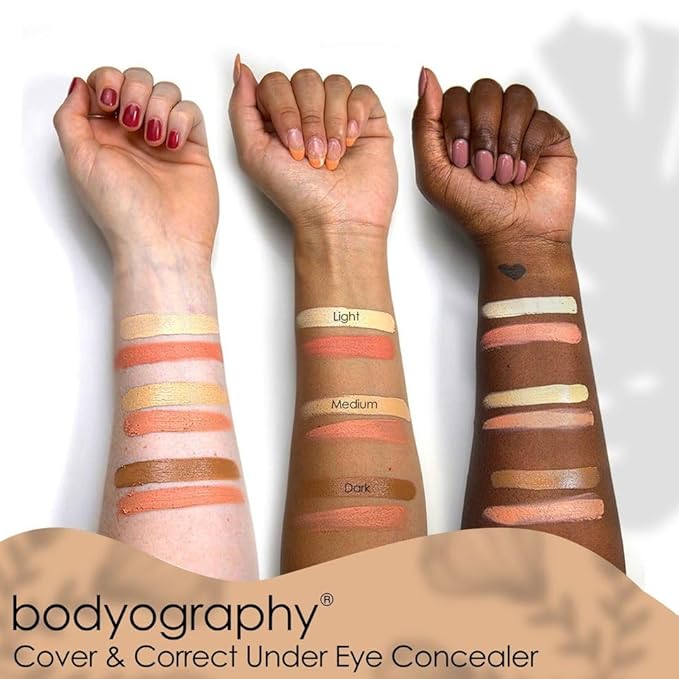 Bodyography Cover & Correct Under Eye Concealer - Light-Velvo Beauty