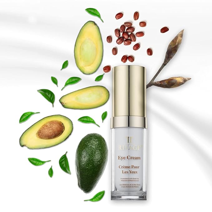 RIVAGE NATURAL DEAD SEA MINERALS Eye Cream 20ML ENHANCED WITH DEAD SEA SALT FORMULATED with DEAD SEA MINERALS and BEECH TREE BUD EXTRACT VEGAN FRIENDLY, NO ANIMAL TESTING, NO HARSH CHEMICALS-Velvo Beauty