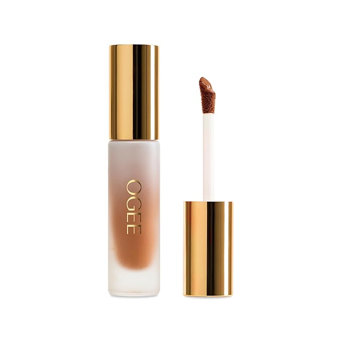 Ogee Complexion Perfecting Under Eye Concealer - Certified Organic Full Coverage Concealer - Buildable Coverage - RAFFIA 9.50C - Medium Deep (Cool Undertones)-Velvo Beauty