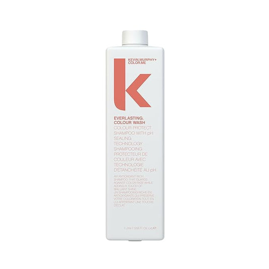 KEVIN.MURPHY EVERLASTING.COLOUR WASH - Hair Colour Shampoo - Colour Protect Hair Care - pH Balanced Shampoo - Sulphate Free -1000 mL / 8.4 fl oz-Velvo Beauty