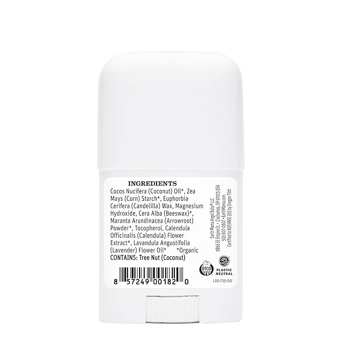 Earth Mama Mini Deodorant Travel Set | Safe for Sensitive Skin, Pregnancy and Breastfeeding, Contains Organic Calendula with No Fragrance Chemicals, No Baking Soda or Aluminum (4-Pack)-Velvo Beauty