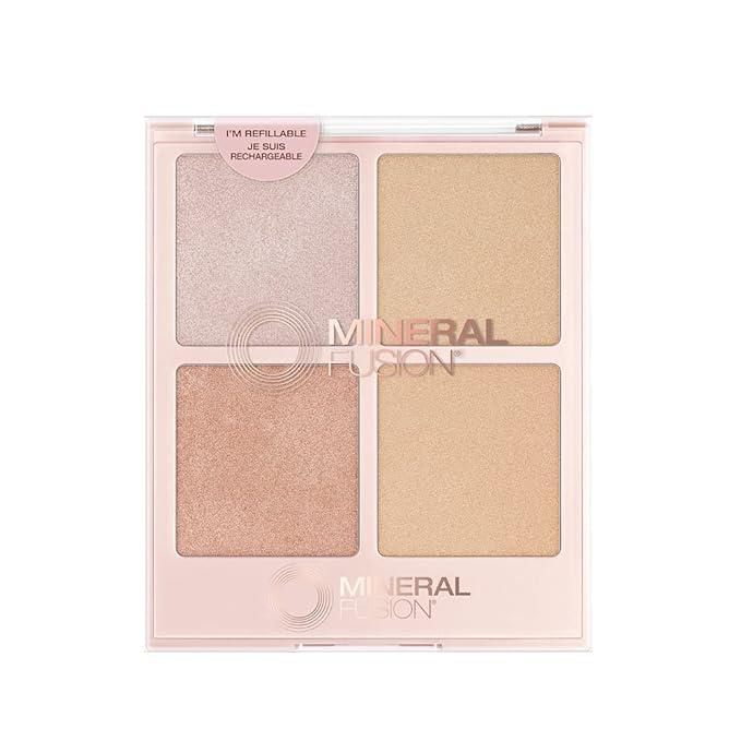 Highlighter Palette, Lightweight Shimmer, Stargazing-Velvo Beauty