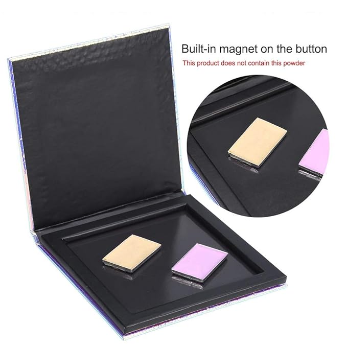Empty Eyeshadow Makeup Box, Magnetic Pallete For Eyeshadow, Magnetic Eyeshadow Palette, Newest Empty Magnetic Cosmetics Palette Grident Eyeshadow Powder DIY Makeup Storage Box-Velvo Beauty