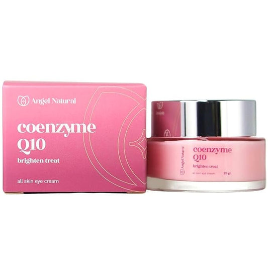 Dark Circle Under Eye Treatment Cream for Sensitive Skin, Daily Wrinkle Cream, Reduce Dark Circles & Puffiness, Coenzyme Q10, Caffeine, Korean Skin Care, 0.7 Fl Oz-Velvo Beauty
