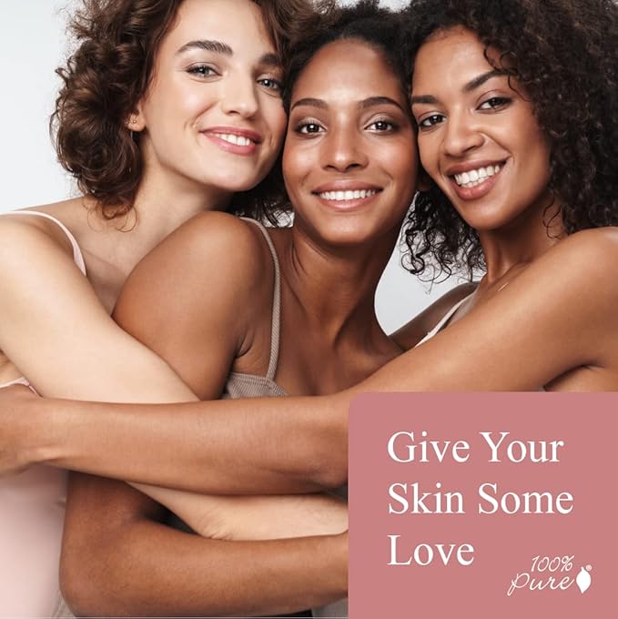 100% PURE Pretty Naked Makeup Palette All in One Compact 3 Eyeshadow, Blush, Face Highlighter, Fruit Pigmented Natural Nude, Neutral Looks for All Skin Types - Vegan (Soft, Neutral Tones)-Velvo Beauty