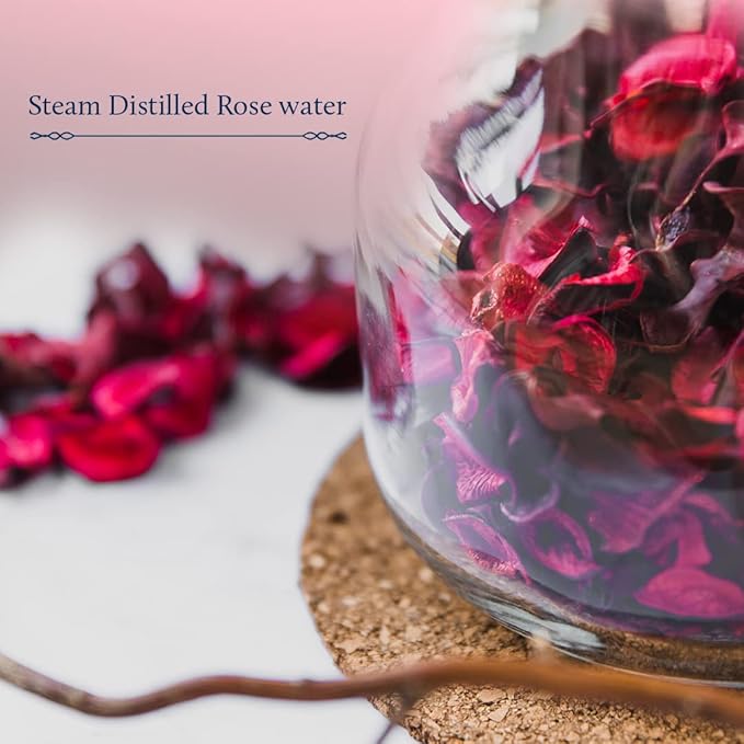 Blue Nectar Shubhr Steam Distilled Rose Toner Water & Face Tonic Mist (3.4 fl oz)-Velvo Beauty