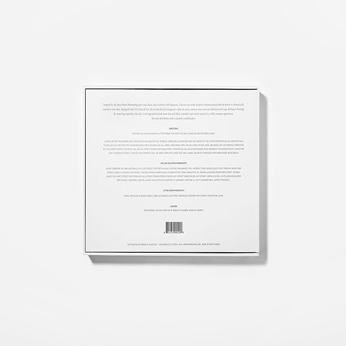 Hanacure® The All-In-One Facial® Starter - Face Lifting Mask, Neck Firming and Tightening-Velvo Beauty