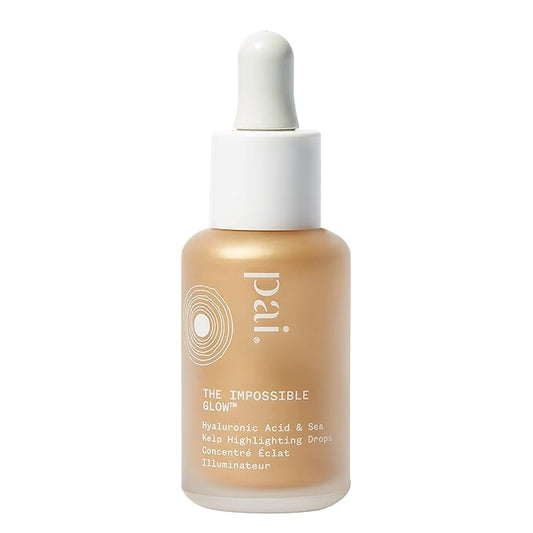 Pai Skincare - The Impossible Glow Organic Hyaluronic Acid + Sea Kelp Glow Drops | Natural, Vegan, Sensitive Skincare (Champagne, 1 fl oz | 30 ml)-Velvo Beauty