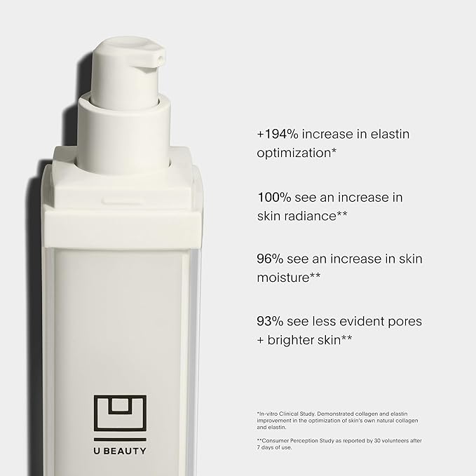 U Beauty Resurfacing Compound - Anti-Aging Daily Serum with Mandelic Acid, a Gentle Blend of Exfoliants, Retinol + Vitamin C for Smoother, Brighter, & Revitalized-Looking Skin - 1.7 fl oz-Velvo Beauty