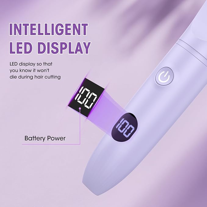 Lanumi 3 in 1 Bikini Trimmer for Women Rechargeable Electric Razors Wet/Dry Pubic Body Hair Trimmer Facial Hair Remover IPX6 Waterproof LCD Display-Velvo Beauty