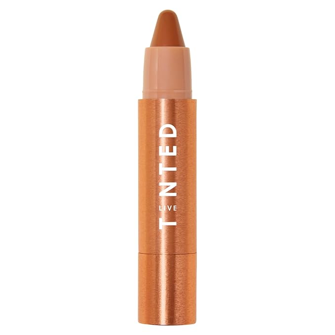 Live Tinted Huestick Multistick: Eye, Lip, & Cheek All In One Makeup stick with Hyaluronic Acid, Squalane, Twistable Crayon Design, Vegan Formula, Made for a Creamy Blendable Feel, Grounded 3g / 0.1oz-Velvo Beauty