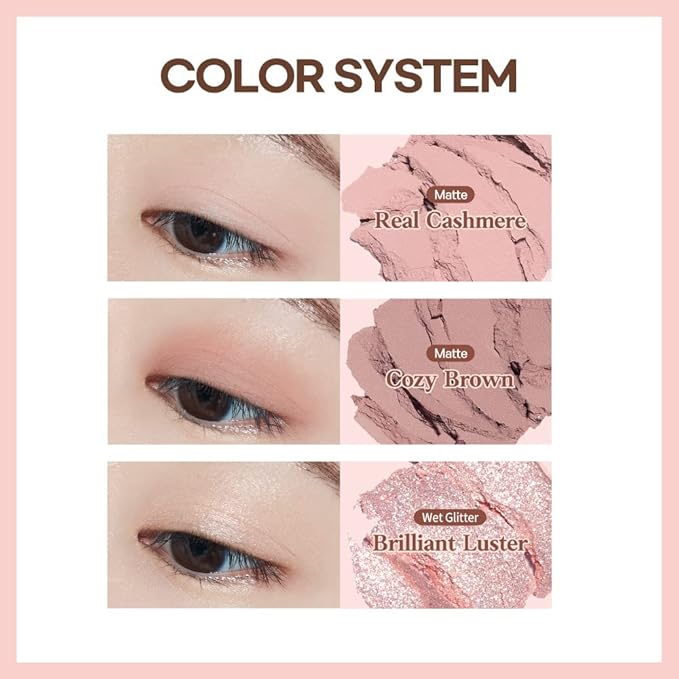 ETUDE Play Tone Eyepalette #Cashmere mauve | From Eye To Cheeks | Palette With Easy Color Matching For All | Various Texture From Sheer Matte To Wet Glitters | K-beauty-Velvo Beauty