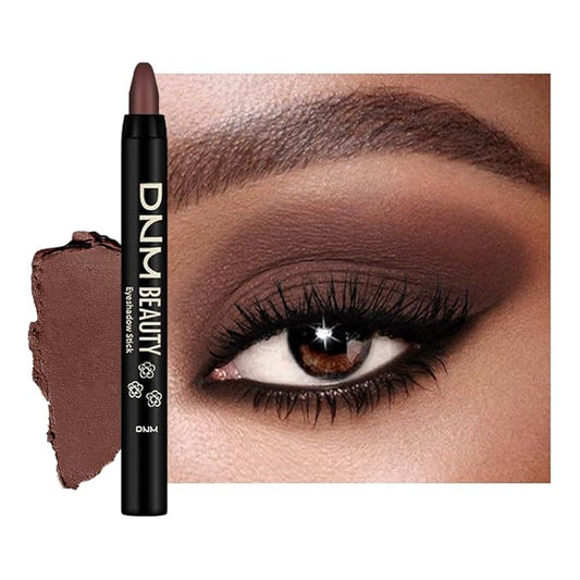 Kaely Cream Eye Shadow Sticks, Mocha Reddish Matte Eyeliner Pencil Eyeshadow Palette Makeup, Eye Highlighter Brightener Stick for Older Women Waterproof Pigmented, sombras para ojos, New-66-Velvo Beauty