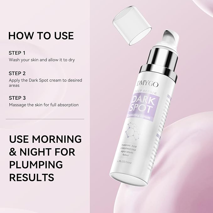 Dark Spot Remover for Face, Dark Spot Corrector for Age Spot Sun Spot Brown Spot Melasma Uneven Skin Tone, with Vitamin C and Hyaluronic Acid for Women and Men, 1.7 FL OZ-Velvo Beauty