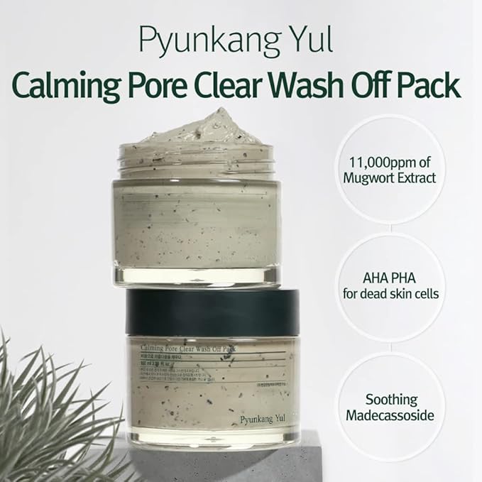 Pyunkang Yul Calming Pore Clear Wash Off Mask 100 ml-Velvo Beauty