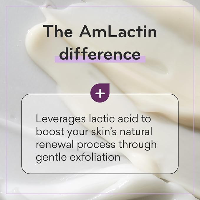 AmLactin Crepe Firming Cream - 12 oz Body Cream with 15% Lactic Acid - Exfoliator and Moisturizer for Crepey, Dry Skin (Packaging May Vary)-Velvo Beauty