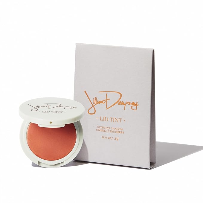 Jillian Dempsey Lid Tint: Satin Cream Eyeshadow I Easy Application for a Natural Shimmer or a Layered Matte Finish I Peach-Velvo Beauty