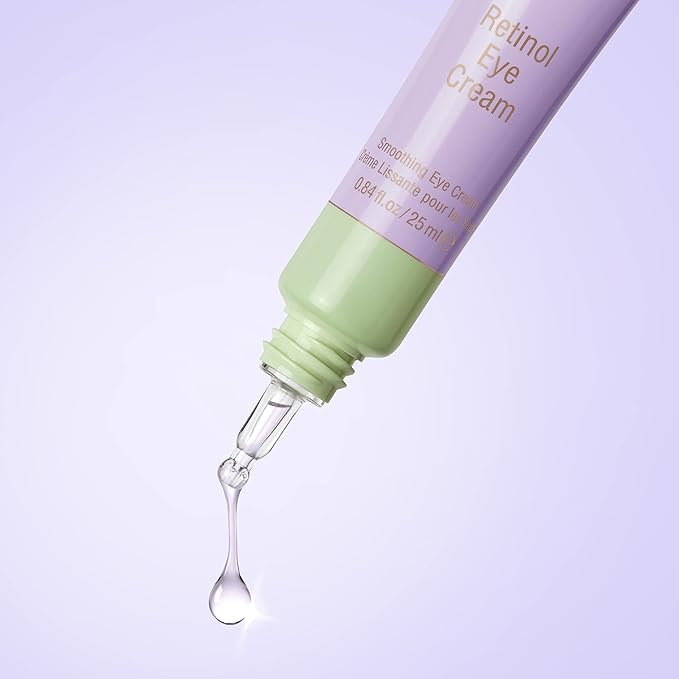 Pixi Beauty Retinol Eye Cream 25 ml | Sootuhing Eye Cream | Retinol Helps Smooth & Refine Delicate Eye Area | Peptides Help Minimize Fine Lines | 0.84 Fl Oz-Velvo Beauty