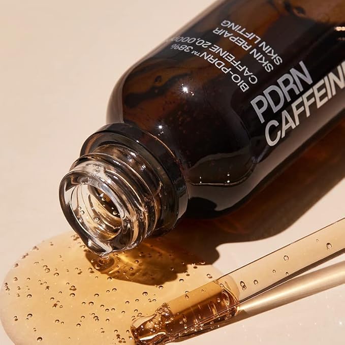 IOPE BIO-PDRN Caffeine Shot Serum | 38% Plant-Based Vegan PDRN & 20,000ppm Caffeine & Niacinamide in a Bottle, Plumping Skin, Intense Lifting and Firming, Korean Skincare, 1.01 Fl Oz-Velvo Beauty