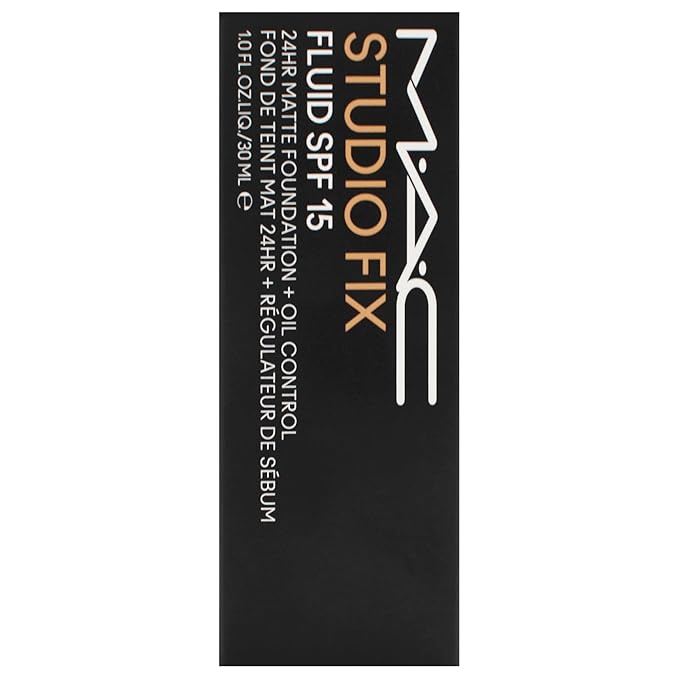 Studio Fix Fluid SPF 15 24Hr Matte Foundation Plus Oil Control - NW22 by MAC for Women - 1 oz Foundation-Velvo Beauty