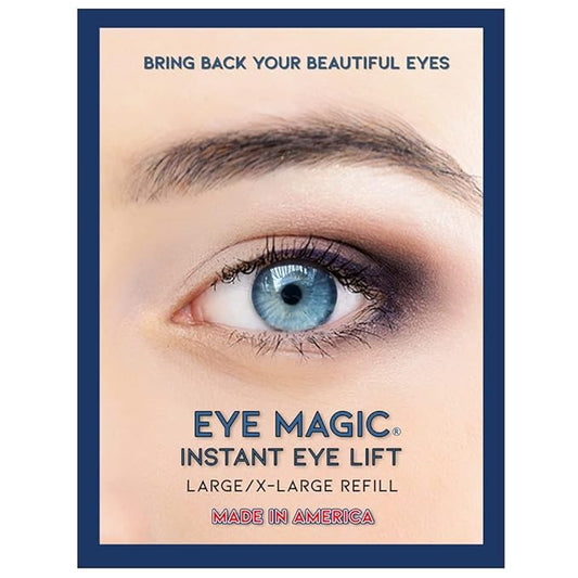 Eye Magic Premium Eye Lift (L/XL Refill) Made in America Lifts and Defines Droopy, Sagging or Hooded Eyes Safe For Daily Use-Velvo Beauty
