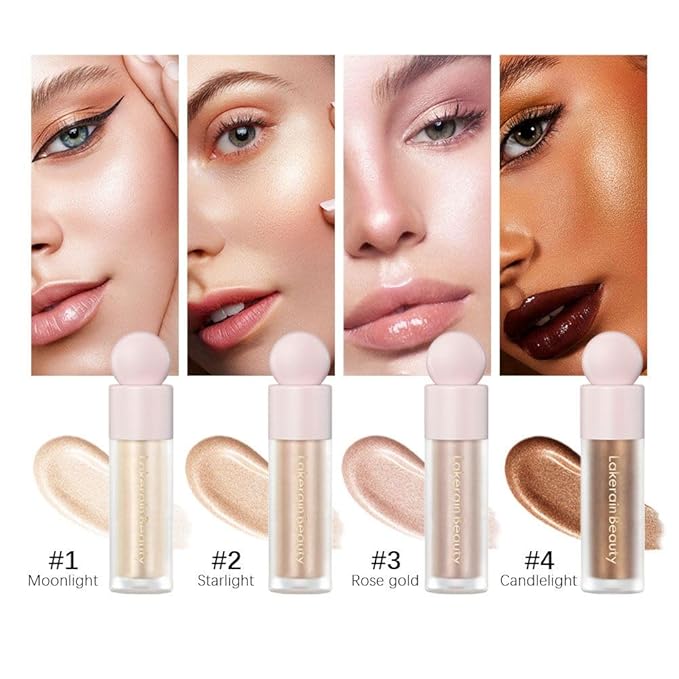 Unyoke Liquid Highlighter Stick, Matte Finish, Cream Formula, 02#, Waterproof, Full Coverage, Body & Face Makeup-Velvo Beauty