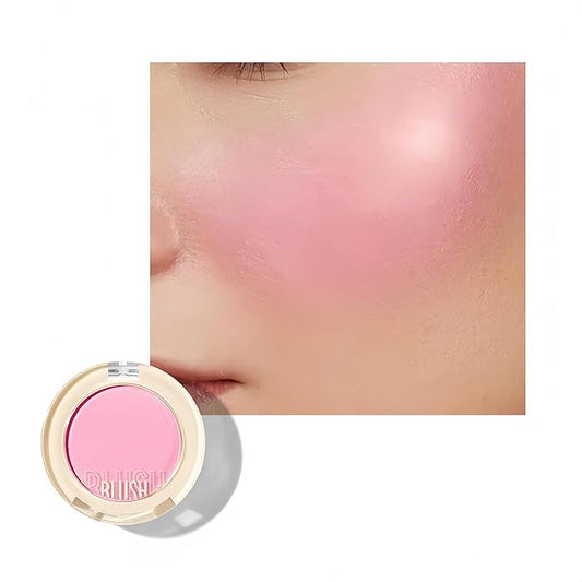 Shiny Blush 12 Color Cream High-Pigmented Buildable Face Blush Long-Lasting Natural Look Face Blush for Cheeks (Color 03)-Velvo Beauty