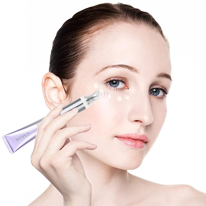 Eye Cream for Wrinkles and Fine Lines Microcurrent Massage Anti-wrinkle Eye Cream Anti Aging 0.5 fl oz-Velvo Beauty