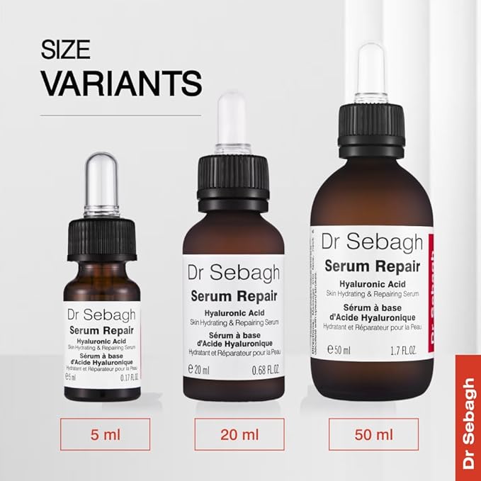 Serum Repair (1.7 fl oz) | Award-Winning Hyaluronic Acid Facial Hydrator | Anti Aging & Wrinkle | Skin Moisturizing & Repairing Formula | Collagen Boosting Youthful Glow For Women & Men-Velvo Beauty