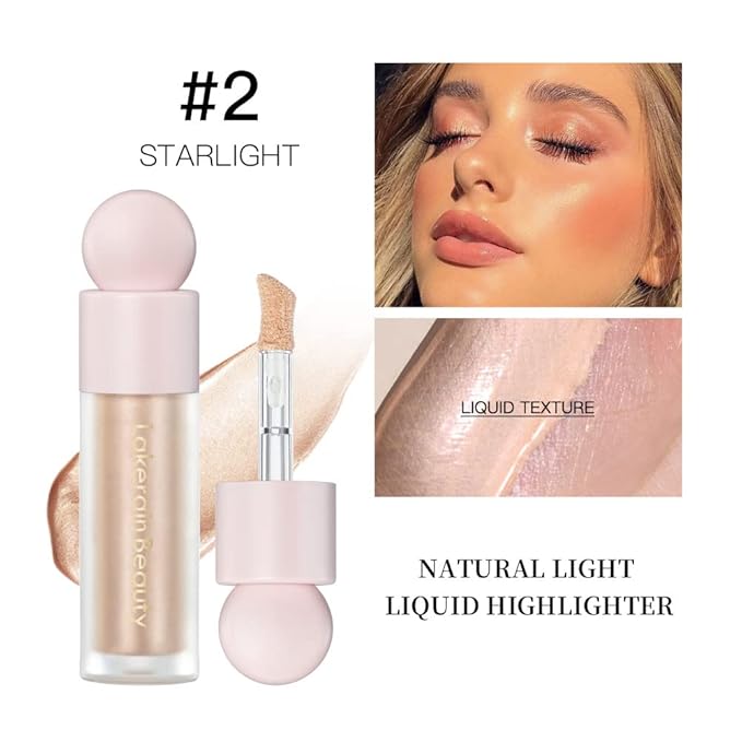 Unyoke Liquid Highlighter Stick, Matte Finish, Cream Formula, 02#, Waterproof, Full Coverage, Body & Face Makeup-Velvo Beauty