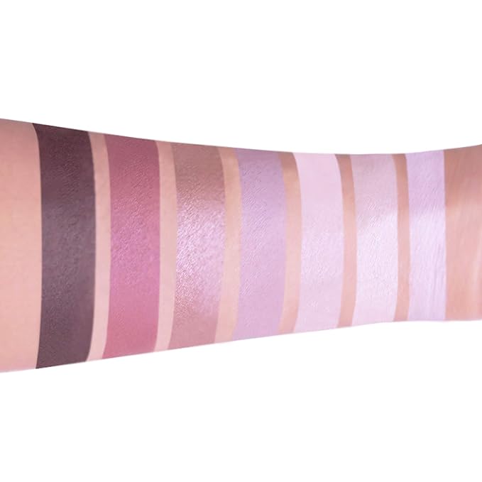 New York Eyeshadow Highlight Palette Rosegold Shimmer Glitter Sparkle Luxury Versatile Crease-free easy-blend Long Lasting Full 100% Color Pigment, New York, 1 count-Velvo Beauty