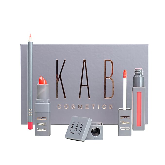 KAB Cosmetics Lip Kit (Lollipop)-Velvo Beauty