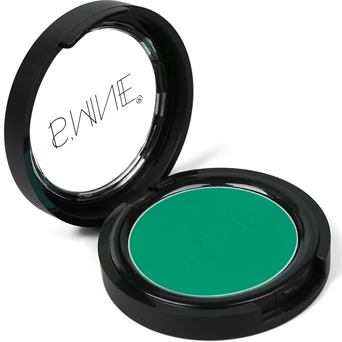 ISMINE Single Green Matte Eyeshadow, High Pigment, Longwear, Intense Color Best Single Green Eyeshadow Eye Makeup for Day & Night-Velvo Beauty